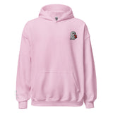 Ghost Sipping Soda Halloween Embroidered Unisex Hoodie