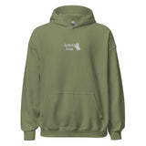 FaBOOlous Ghost Hoodie – Embroidered Halloween Hoodie, Spooky Season Gift