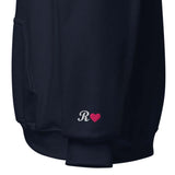 Sleeve Initial Hoodie – Personalized Embroidered Hoodie, Couples or Best Friend Gift