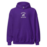 Spooky Season Hoodie – Embroidered Halloween Hoodie, Black Cat Gift