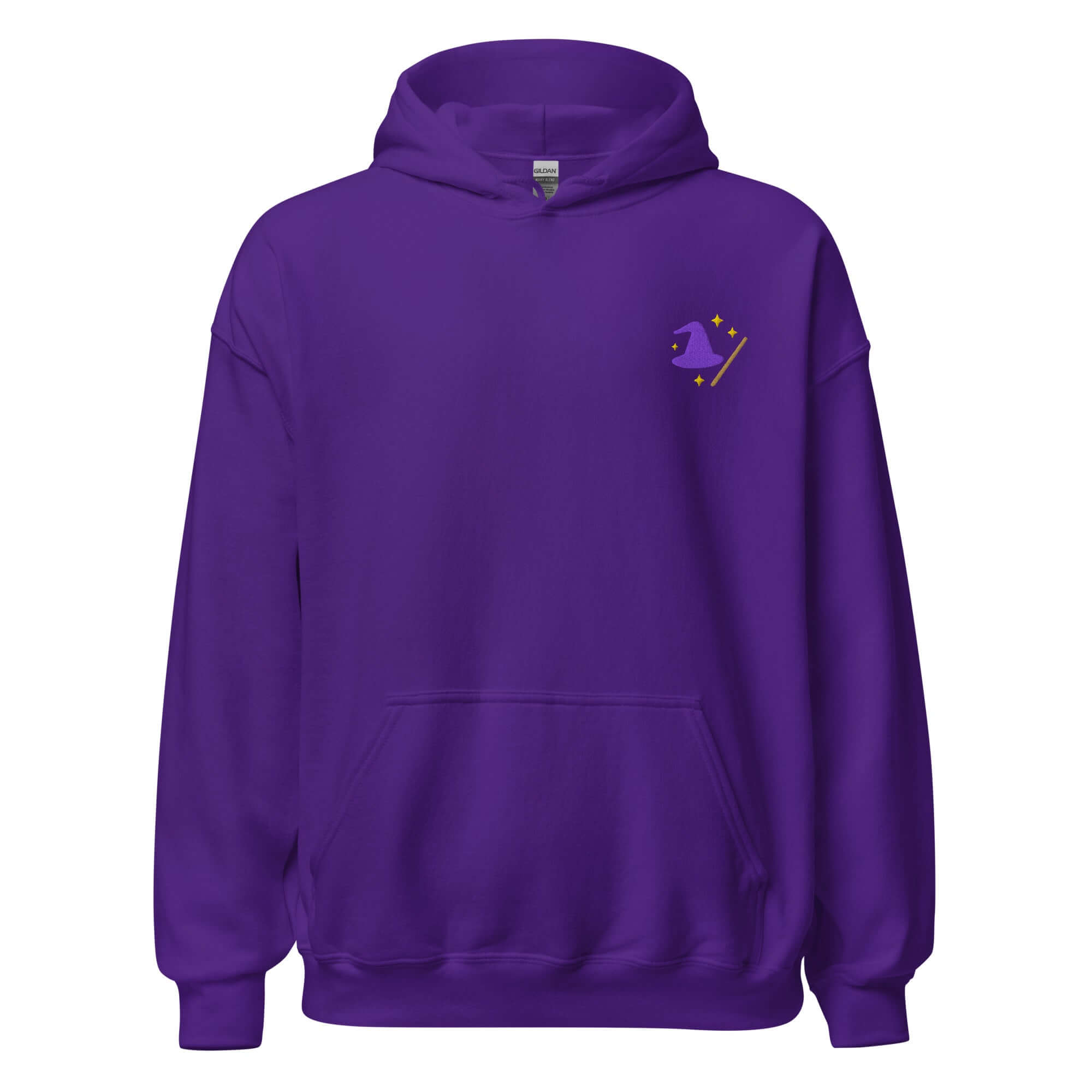 Witch Hat Hoodie – Personalized Embroidered Hoodie, Halloween or Fantasy Gift
