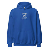 Spooky Season Hoodie – Embroidered Halloween Hoodie, Black Cat Gift