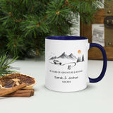 Personalized Anniversary Adventure Colored Mugs, 11oz, 15oz