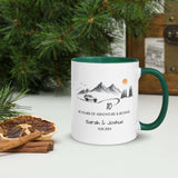 Personalized Anniversary Adventure Colored Mugs, 11oz, 15oz