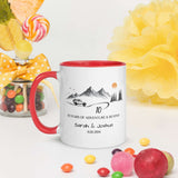 Personalized Anniversary Adventure Colored Mugs, 11oz, 15oz