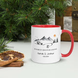 Personalized Anniversary Adventure Colored Mugs, 11oz, 15oz