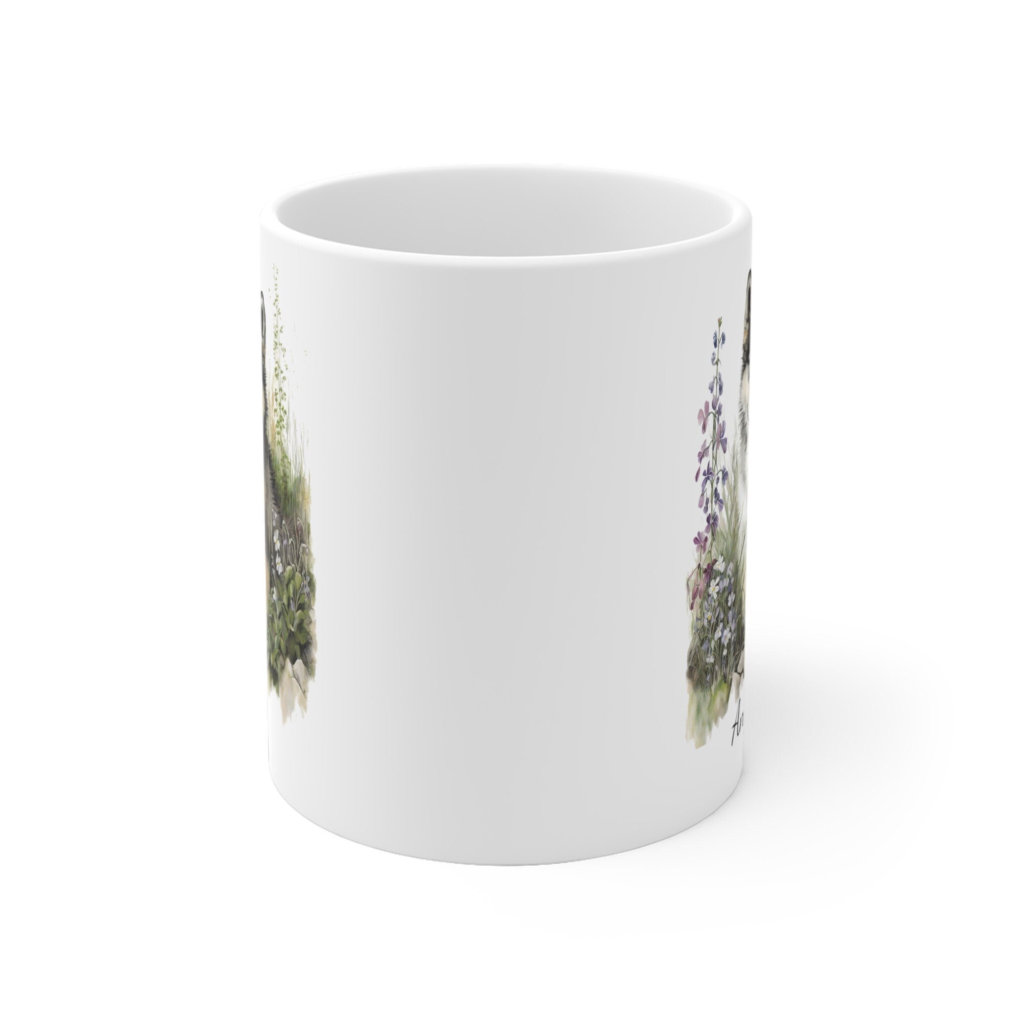 Personalized Alaskan Malamute Coffee Mug