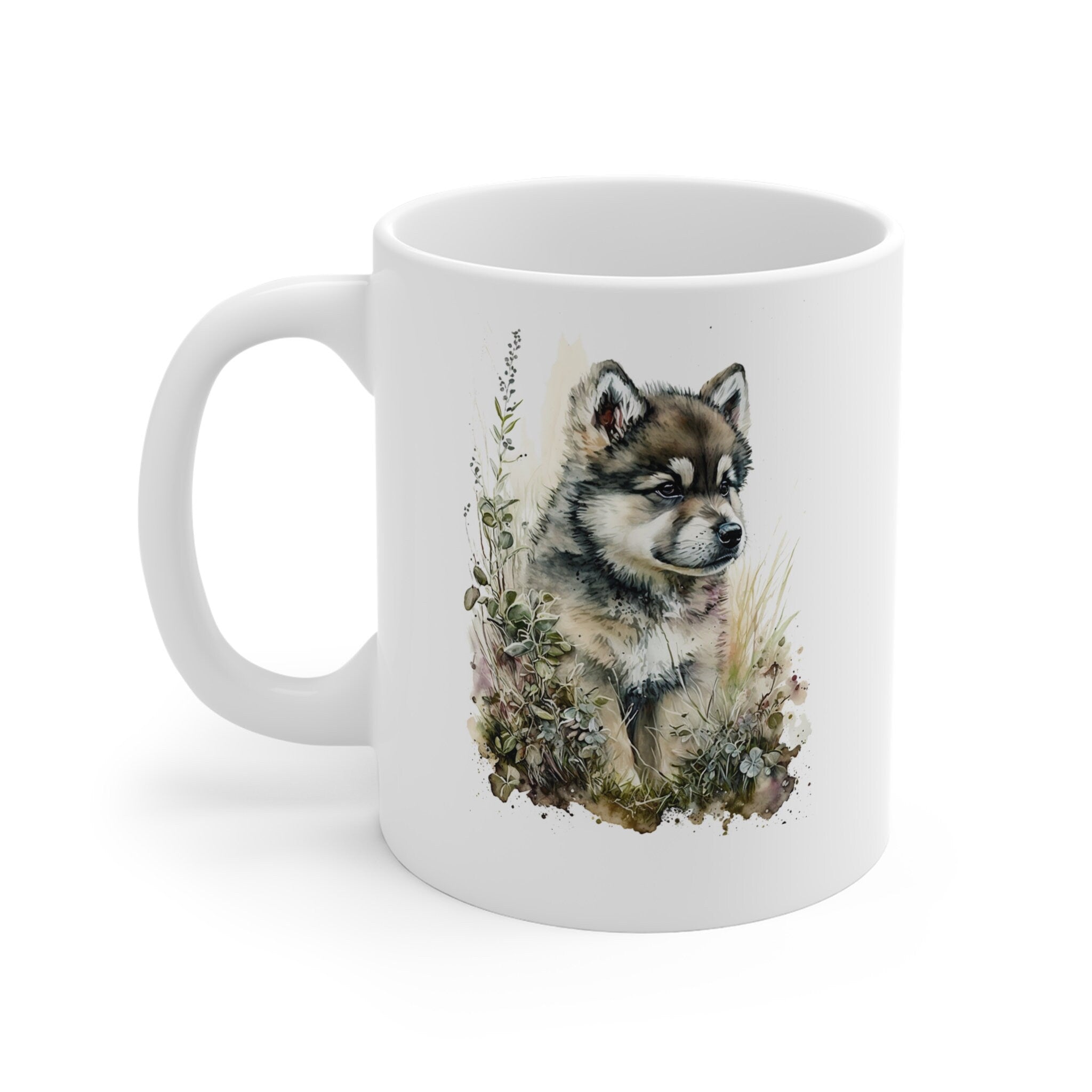 Personalized Alaskan Malamute Coffee Mug