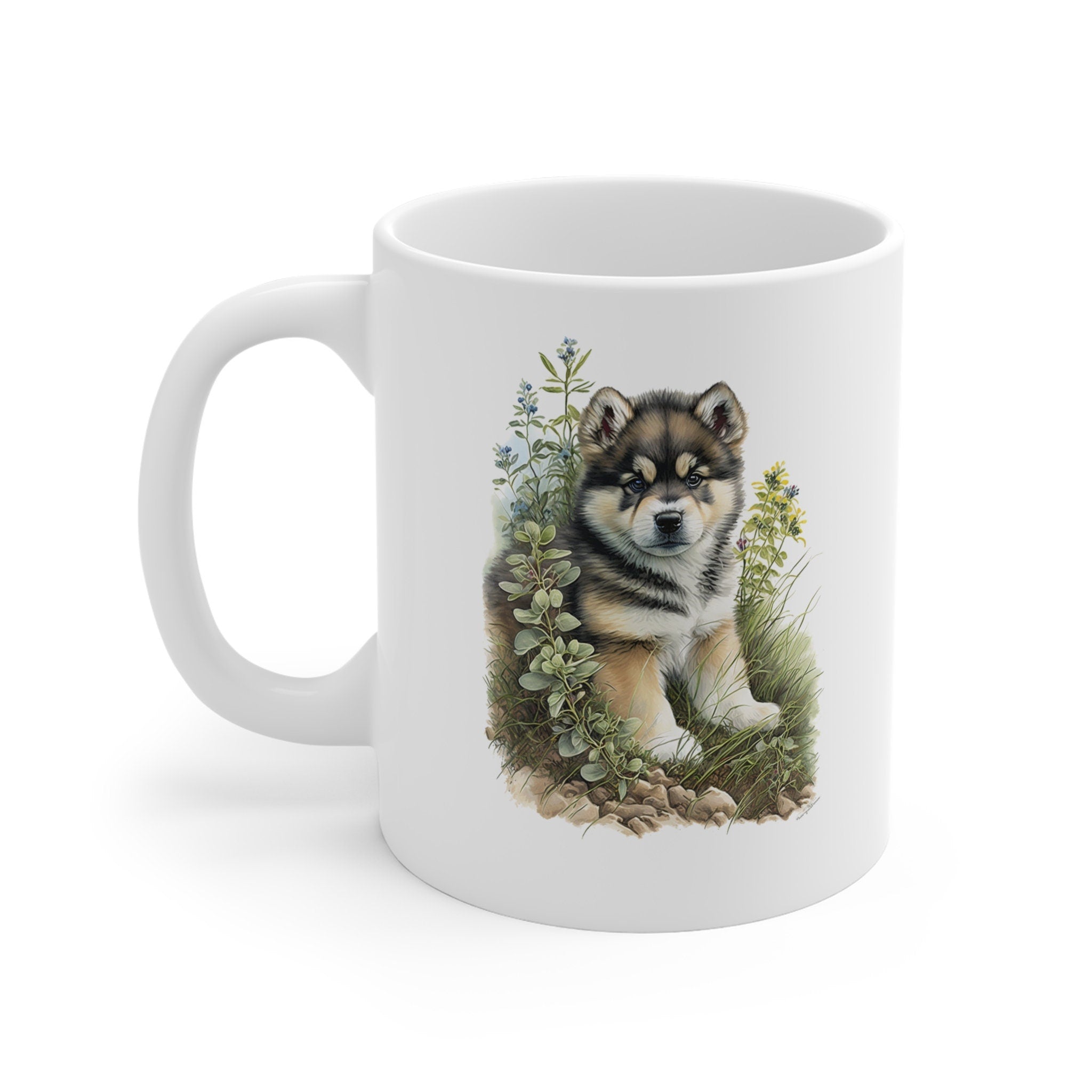Personalized Alaskan Malamute Coffee Mug