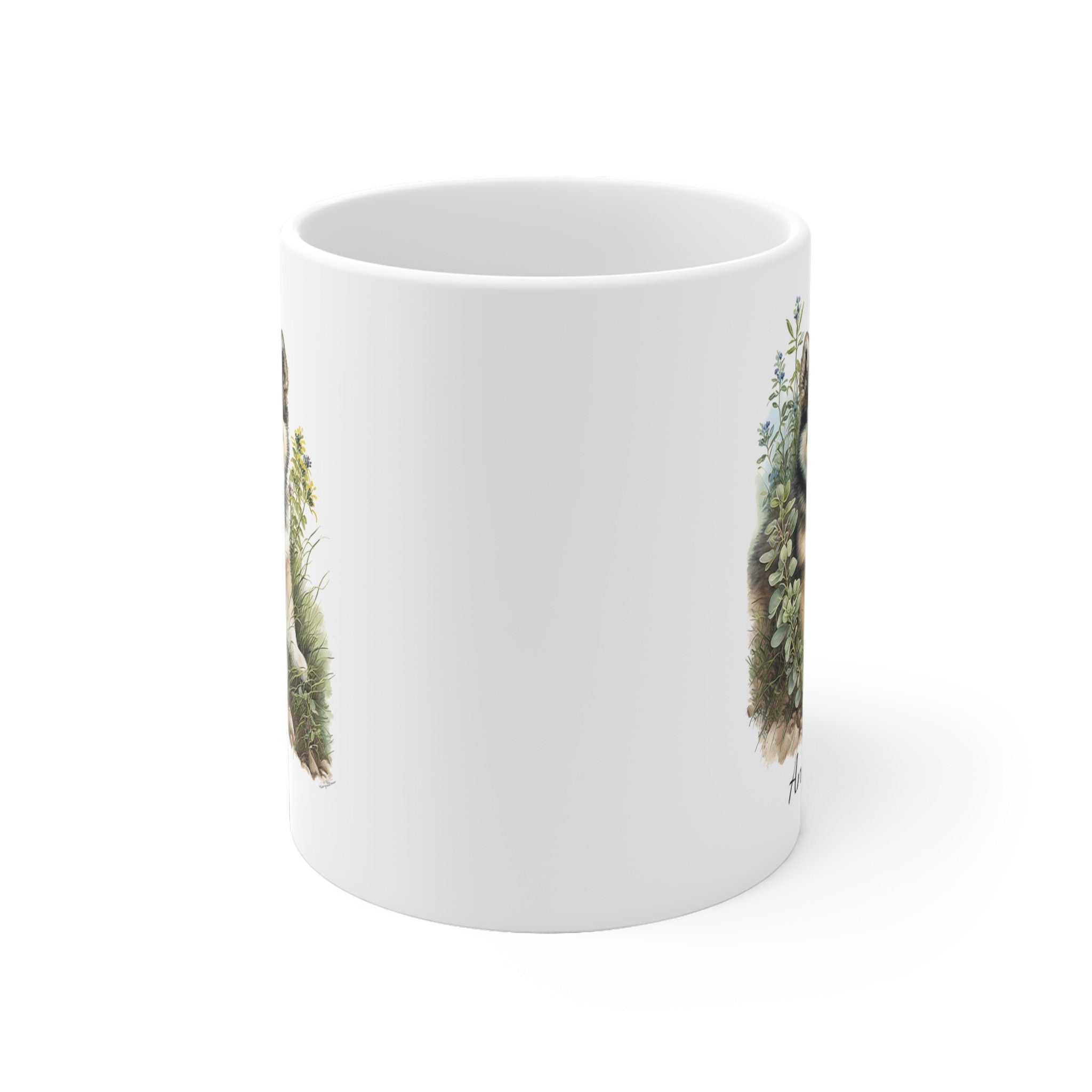 Personalized Alaskan Malamute Coffee Mug