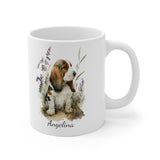 Personalized Basset Hound Mug Coffee Mug