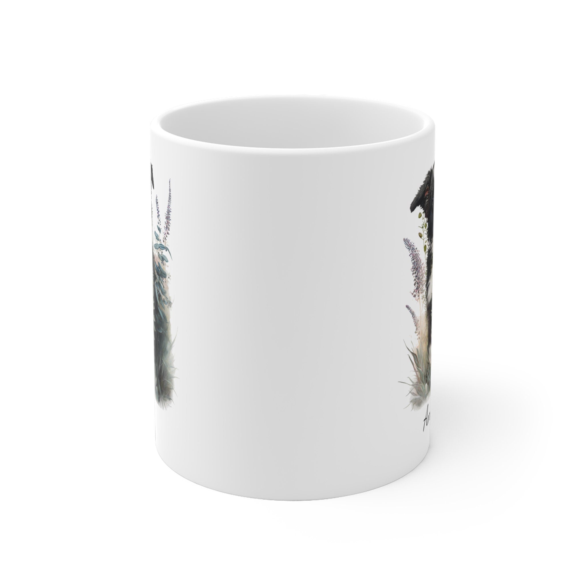 Personalized Border Collie Coffee Mug