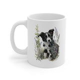 Personalized Border Collie Coffee Mug