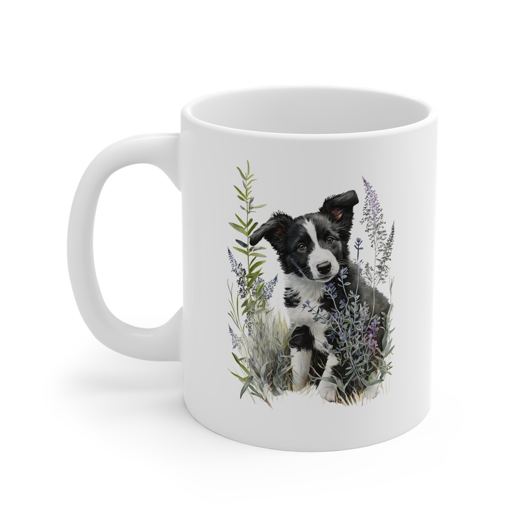 Personalized Border Collie Coffee Mug