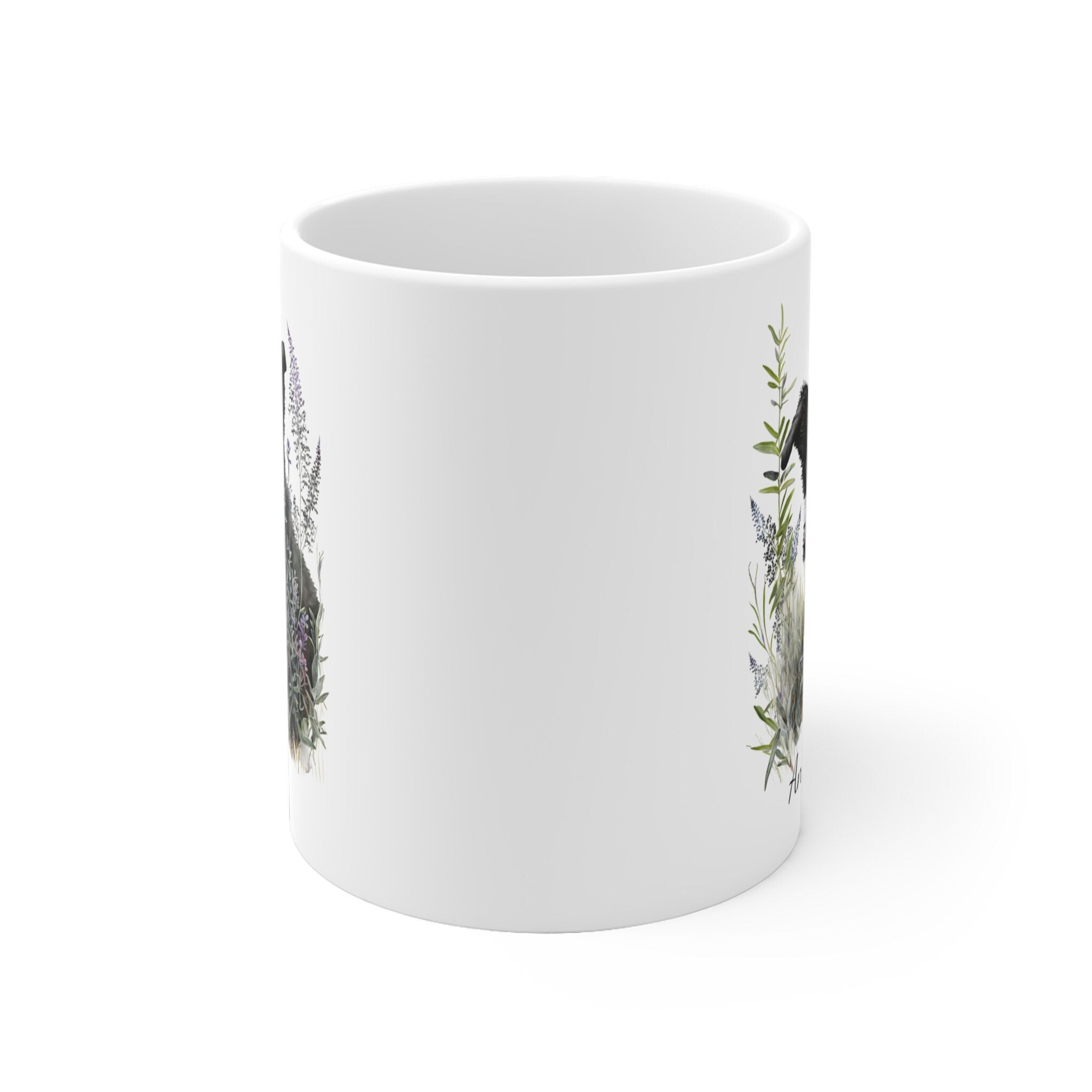 Personalized Border Collie Coffee Mug