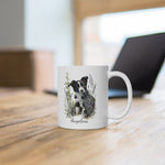 Personalized Border Collie Coffee Mug