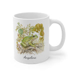 Personalized Green Tree Frog Coffee Mug