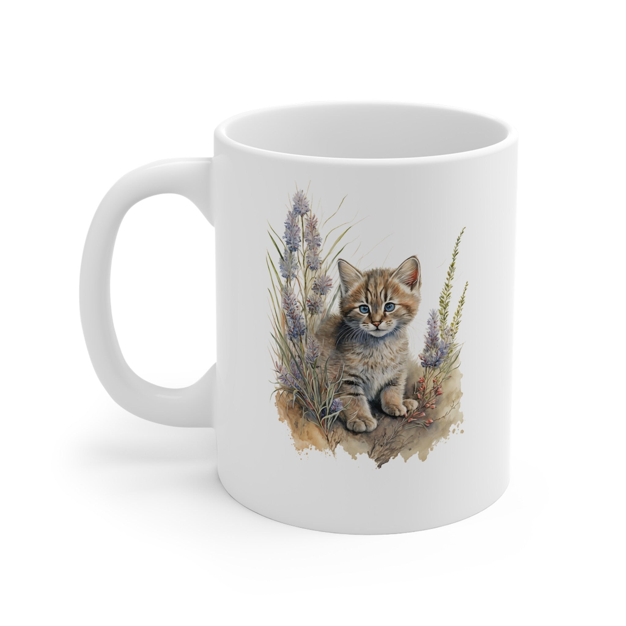Personalized Cat Coffee Mug