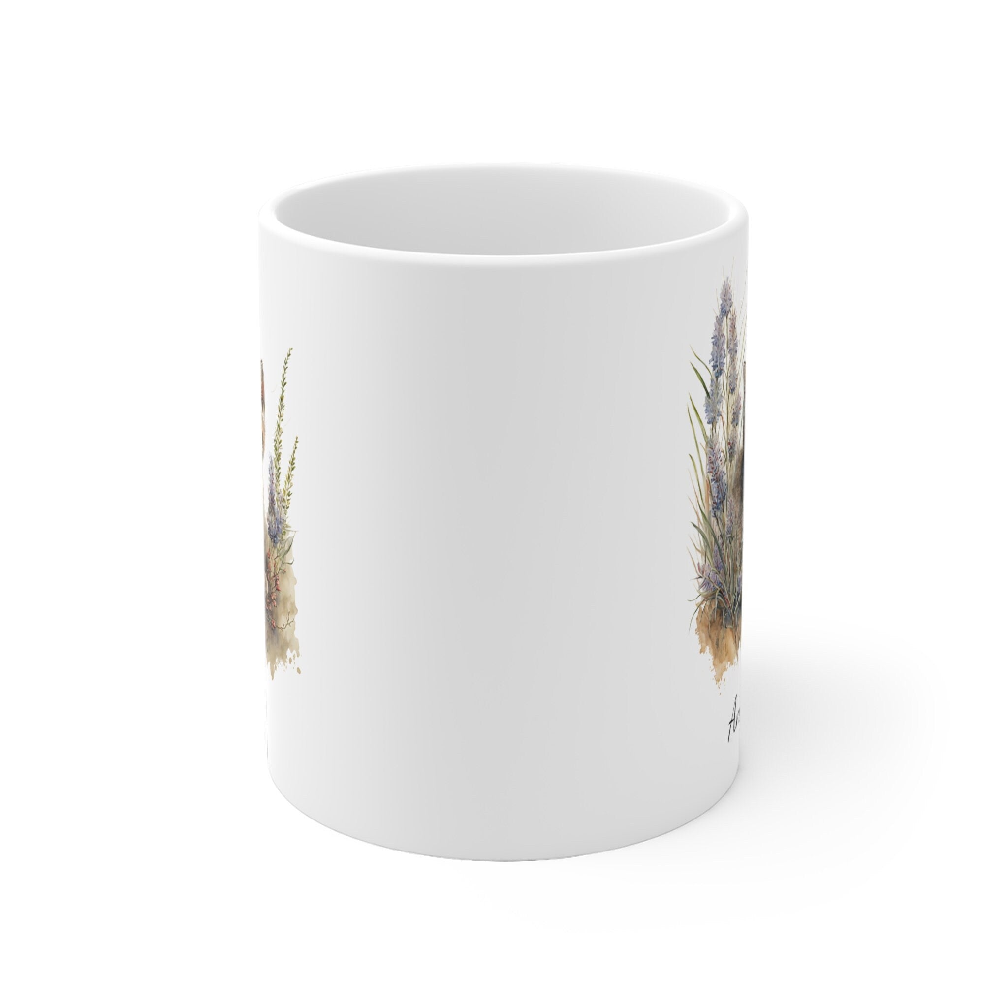 Personalized Cat Coffee Mug