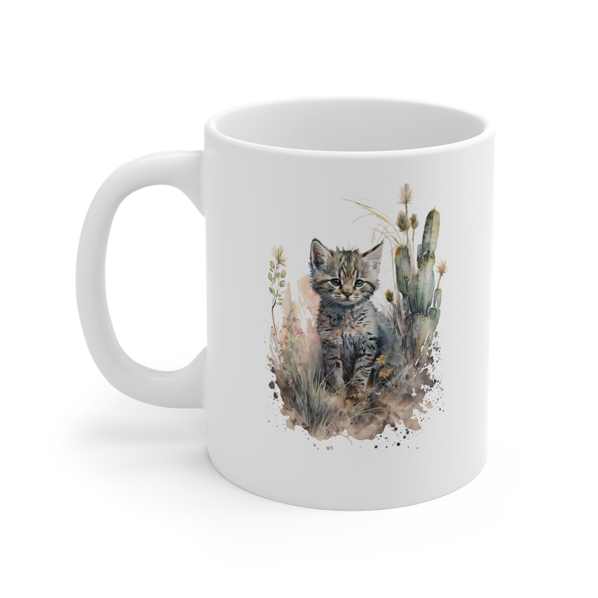 Personalized Cat Coffee Mug