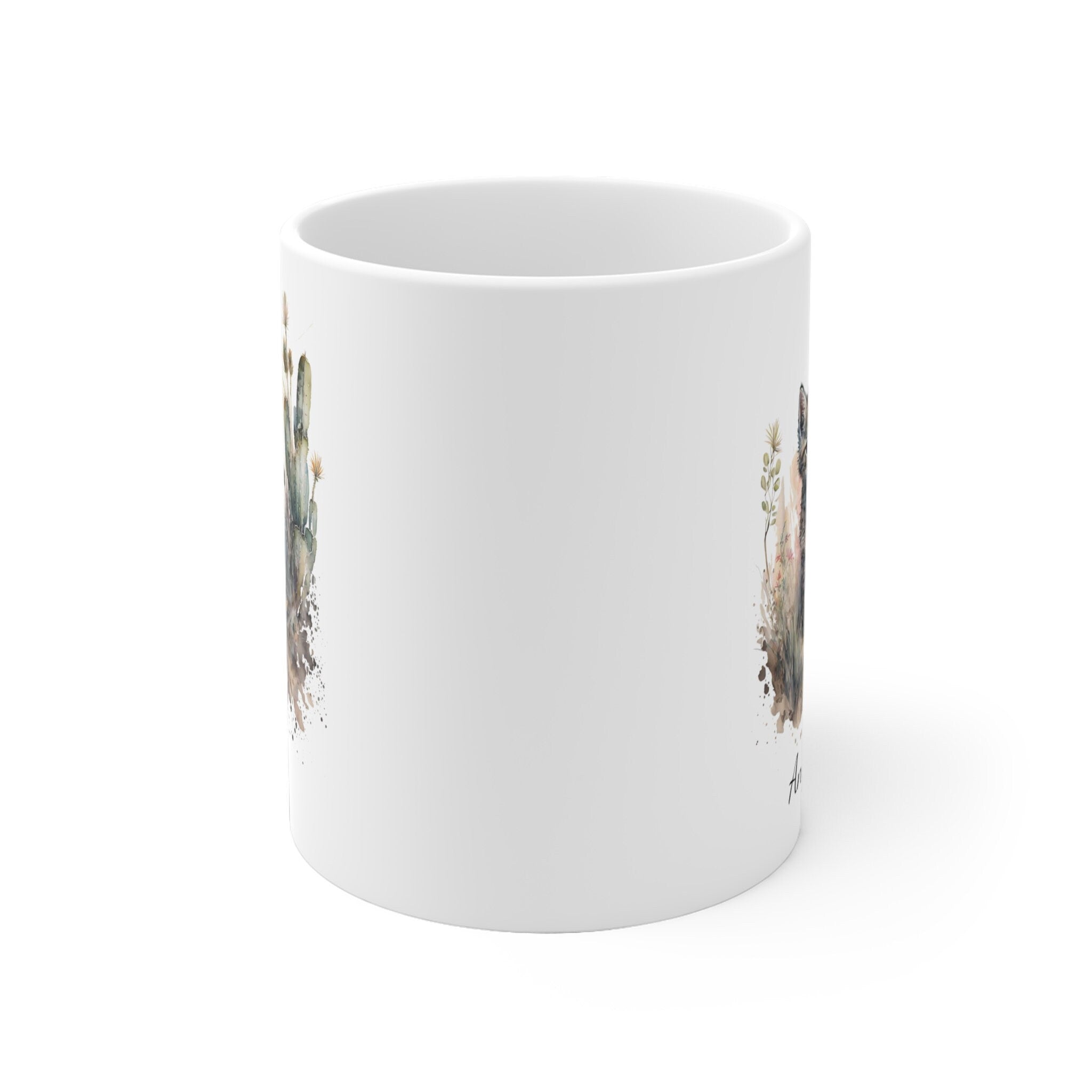 Personalized Cat Coffee Mug