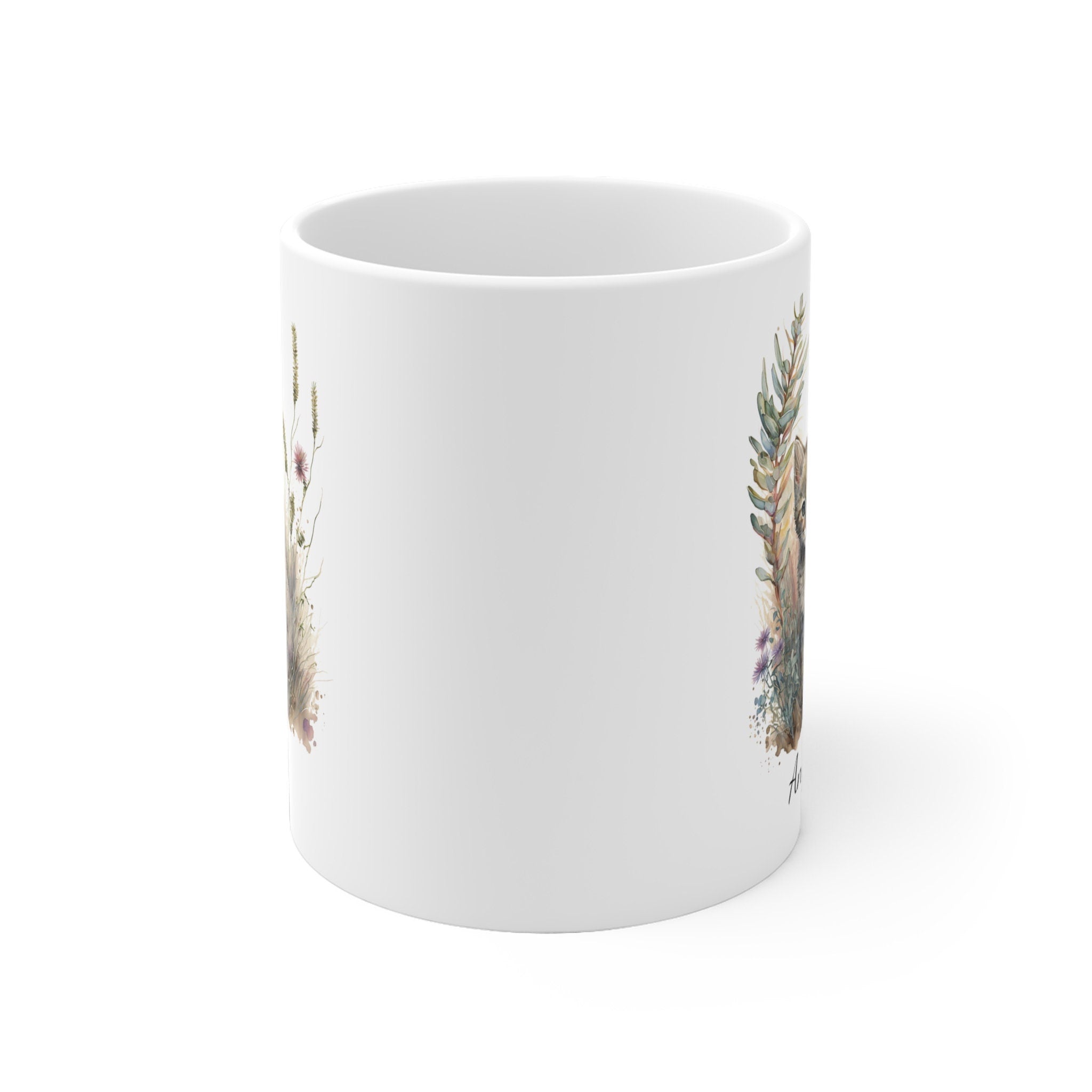Personalized Cat Coffee Mug