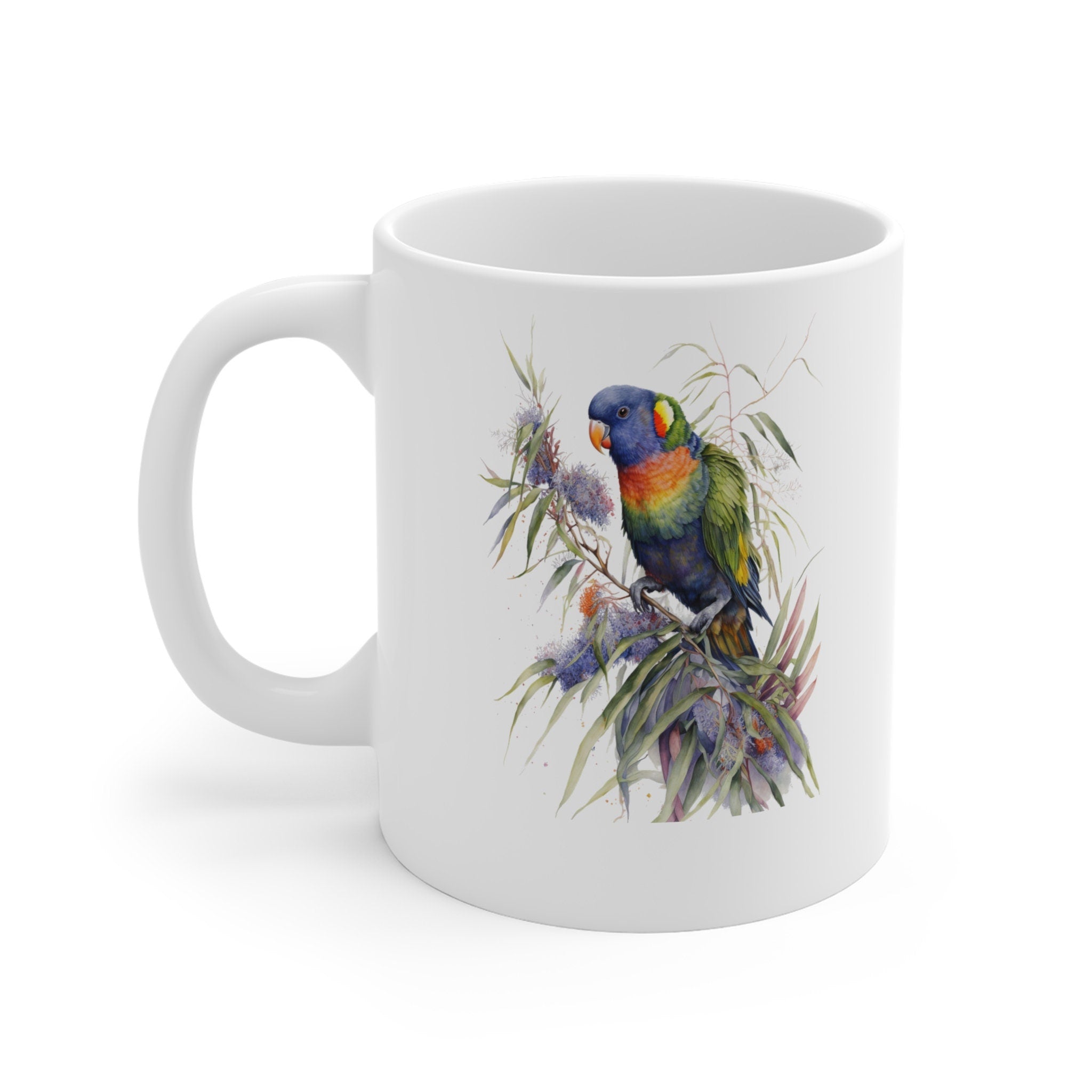 Personalized Lorikeet Parrot Coffee Mug