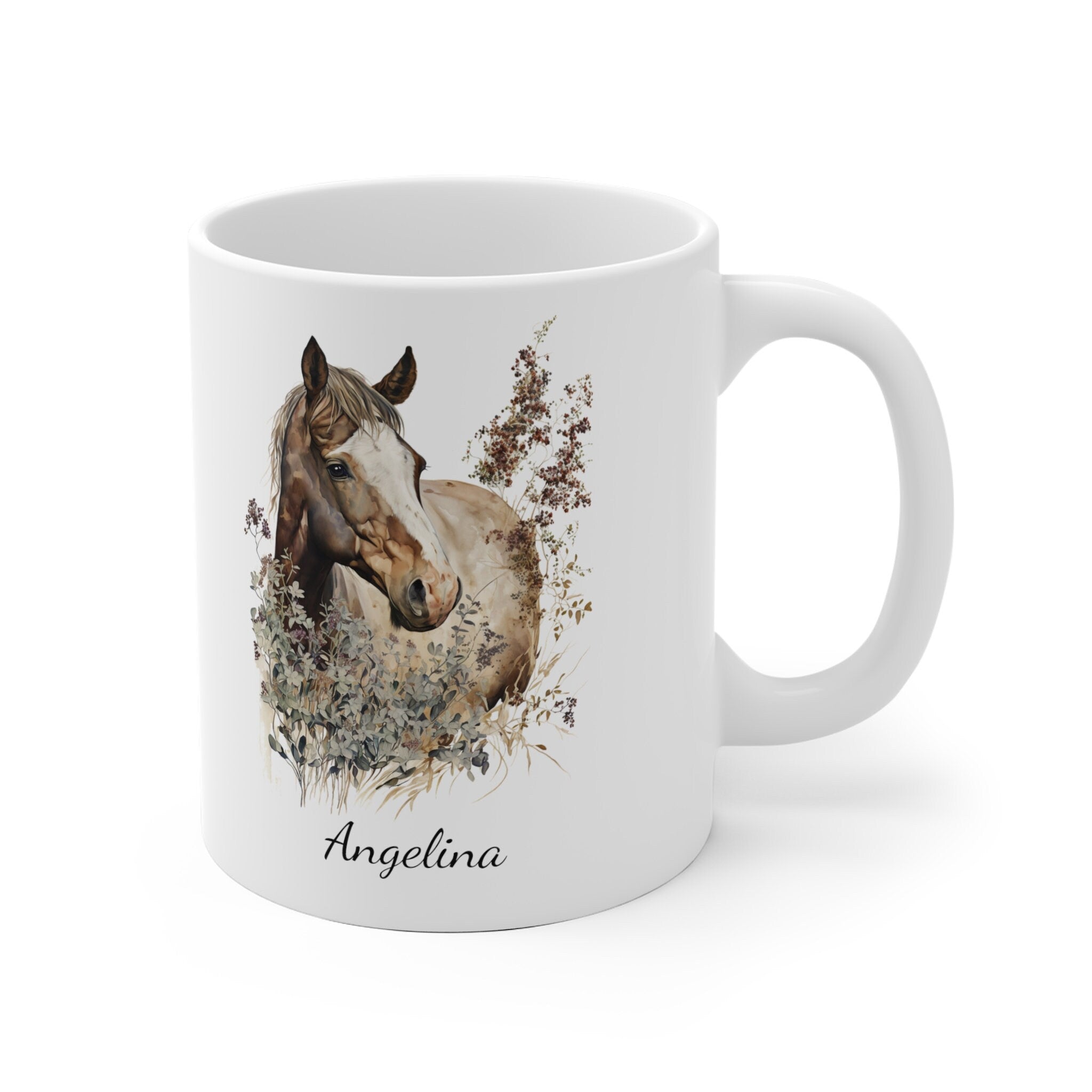 Personalized Horse Coffee Mug