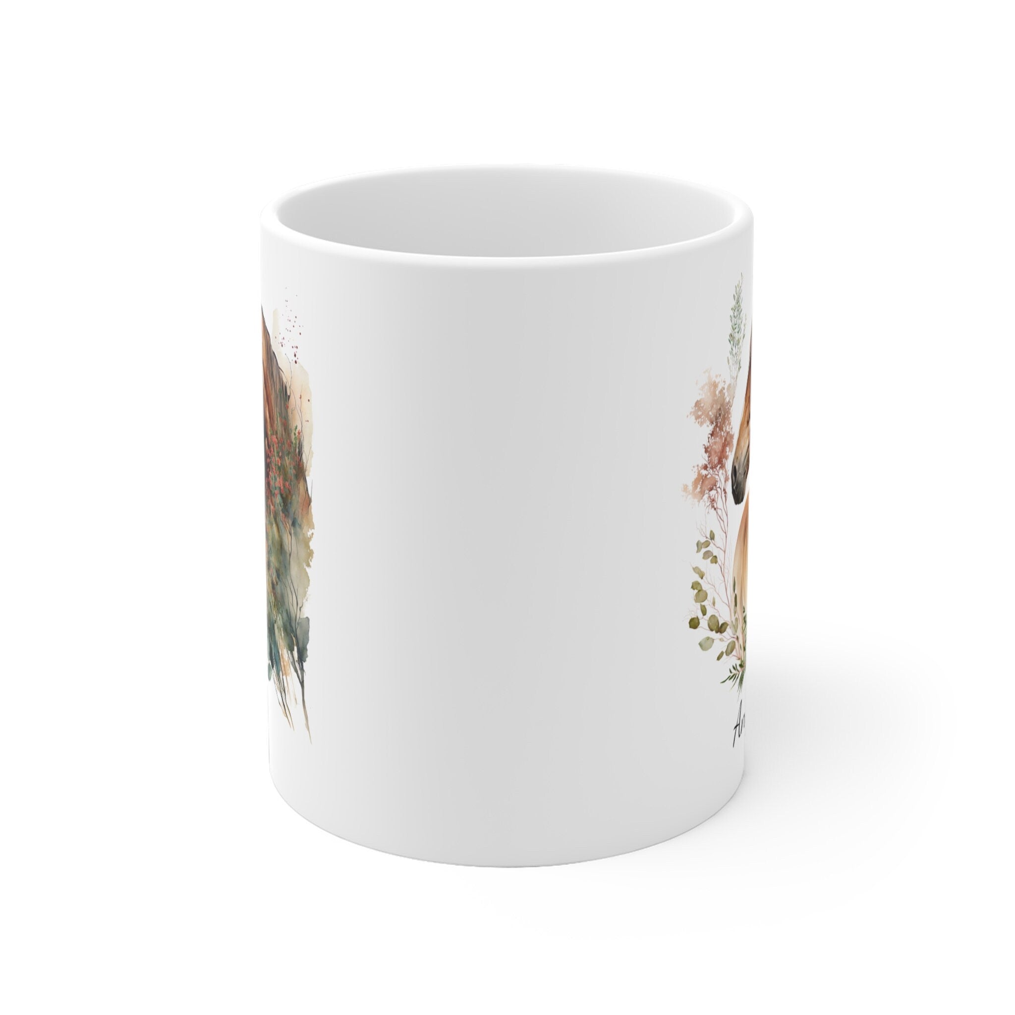 Personalized Horse Coffee Mug