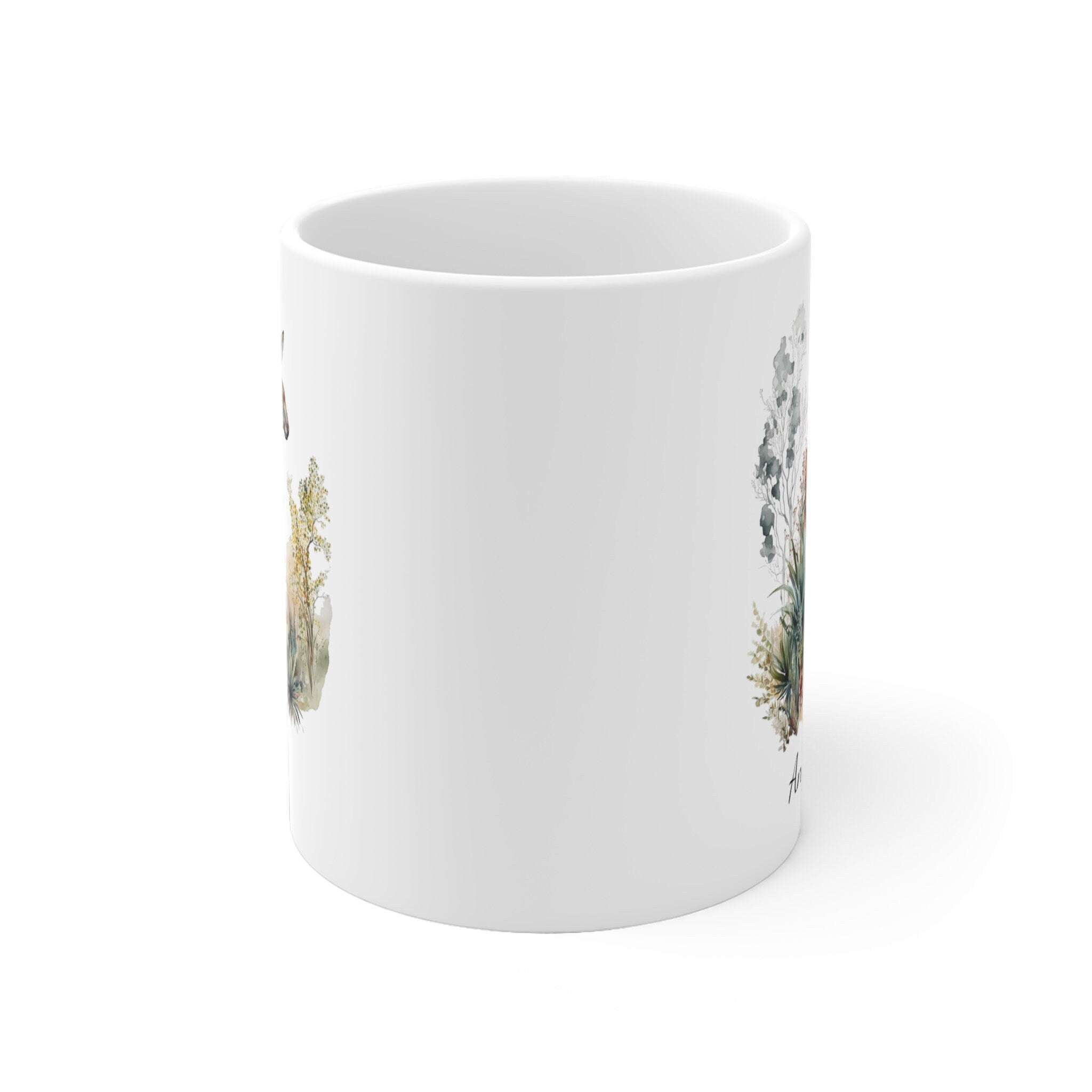 Personalized Kangaroo Coffee Mug