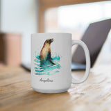 Personalized Sea Lion Coffee Mug