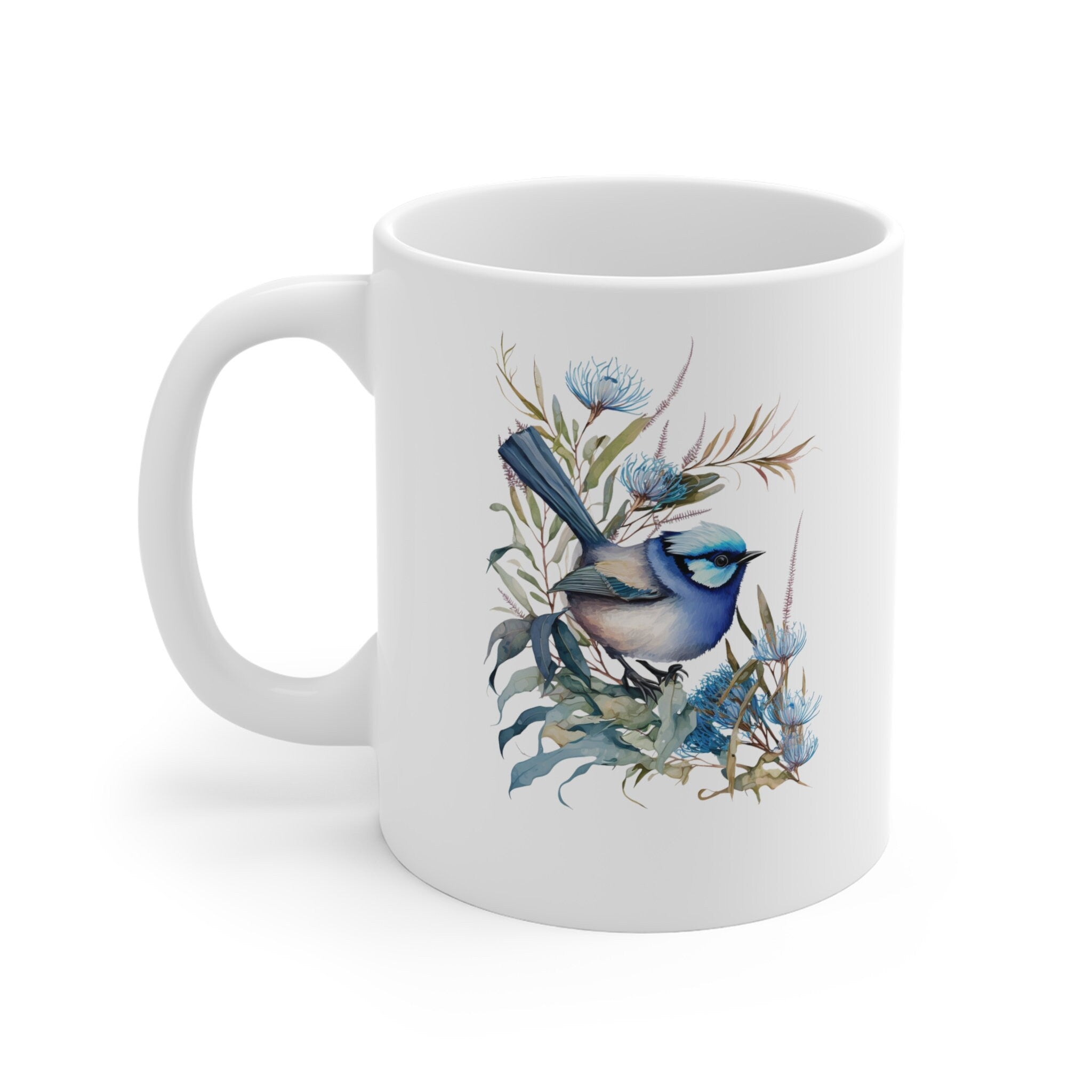 Personalized Superb Fairywren Coffee Mug