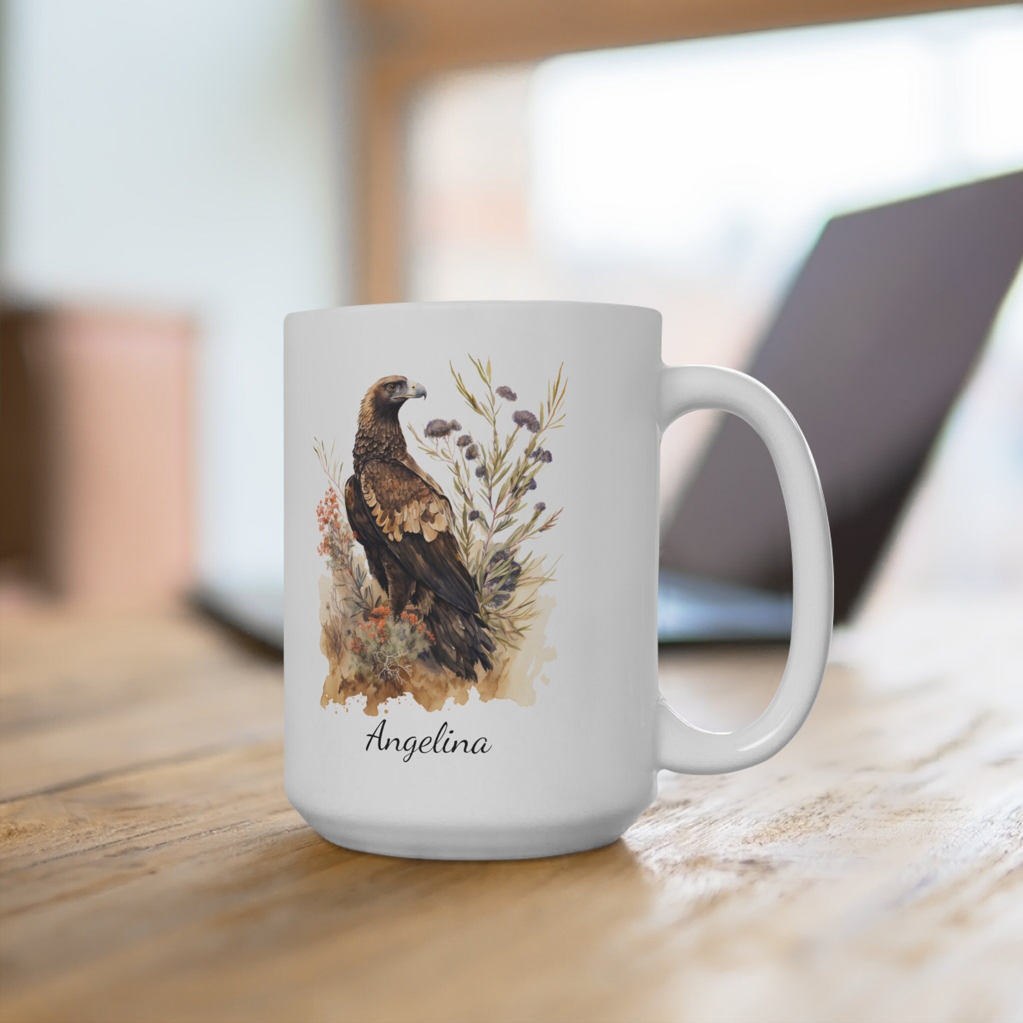Personalized Wedge-tailed Eagle Coffee Mug