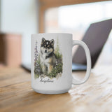 Personalized Alaskan Malamute Coffee Mug