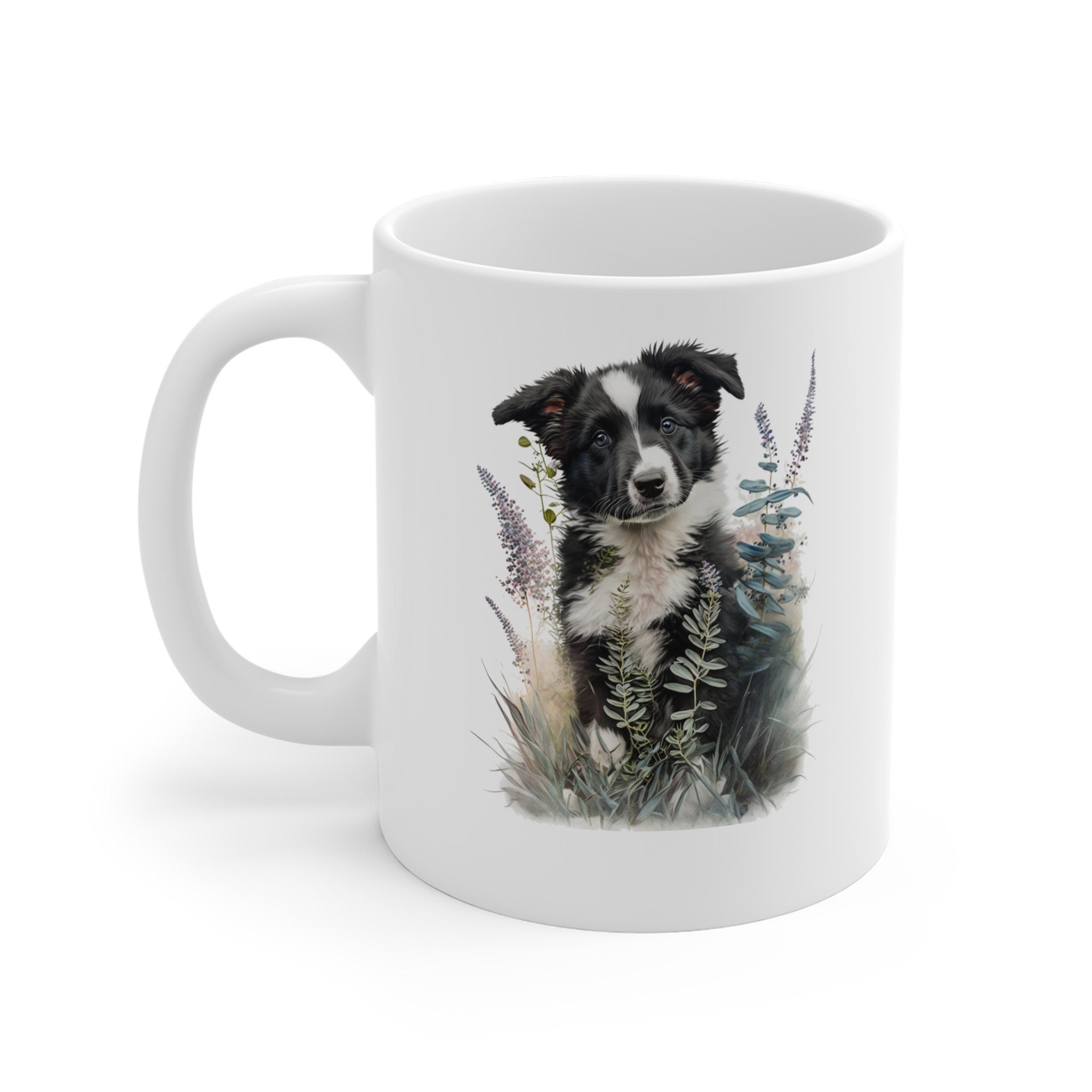 Personalized Border Collie Coffee Mug