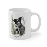 Personalized Border Collie Coffee Mug
