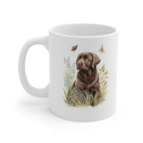 Personalized Chocolate Labrador Coffee Mug