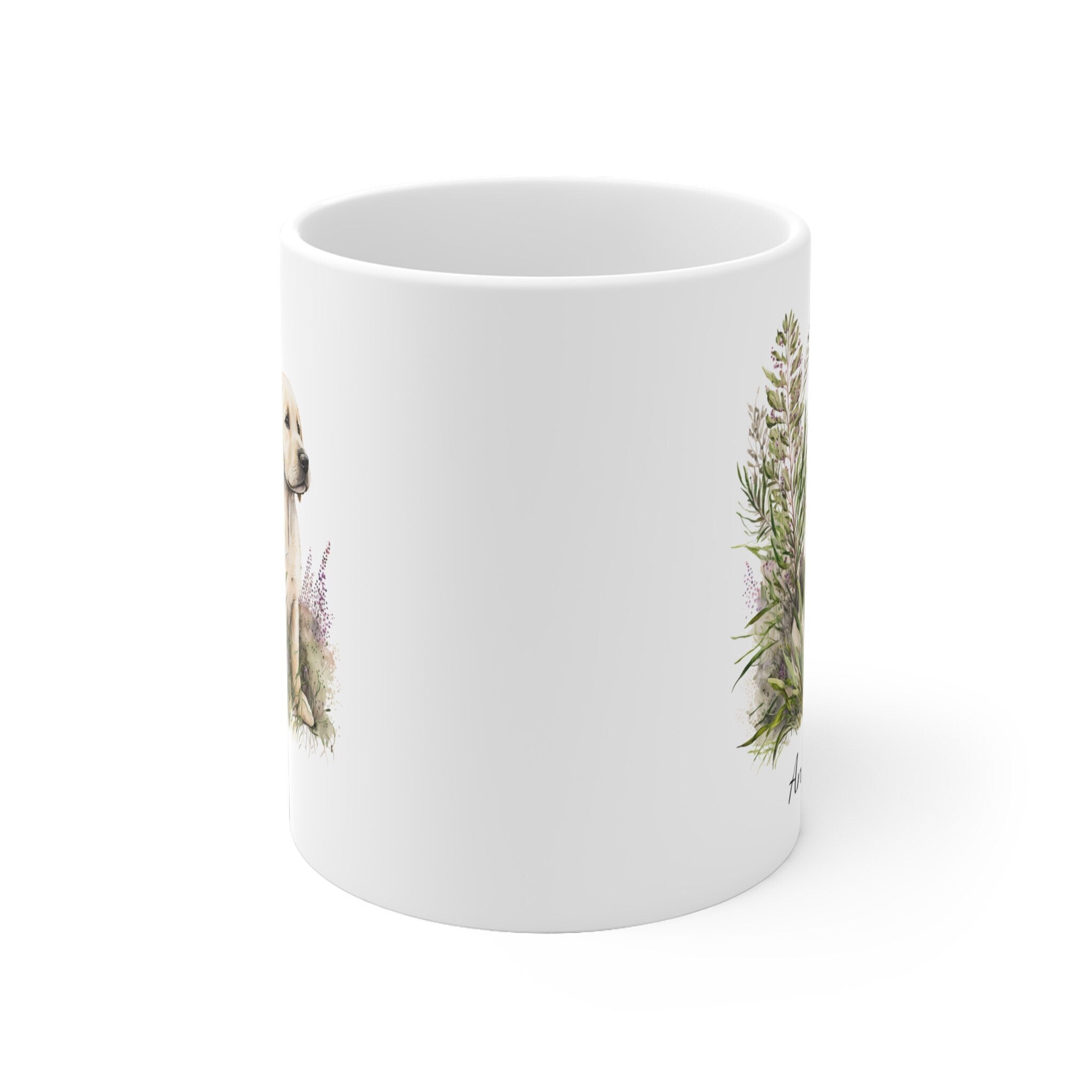 Personalized Golden Labrador Coffee Mug