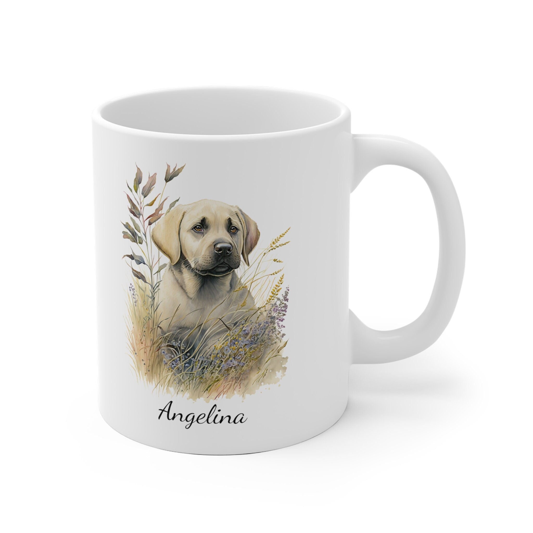 Personalized Golden Labrador Coffee Mug