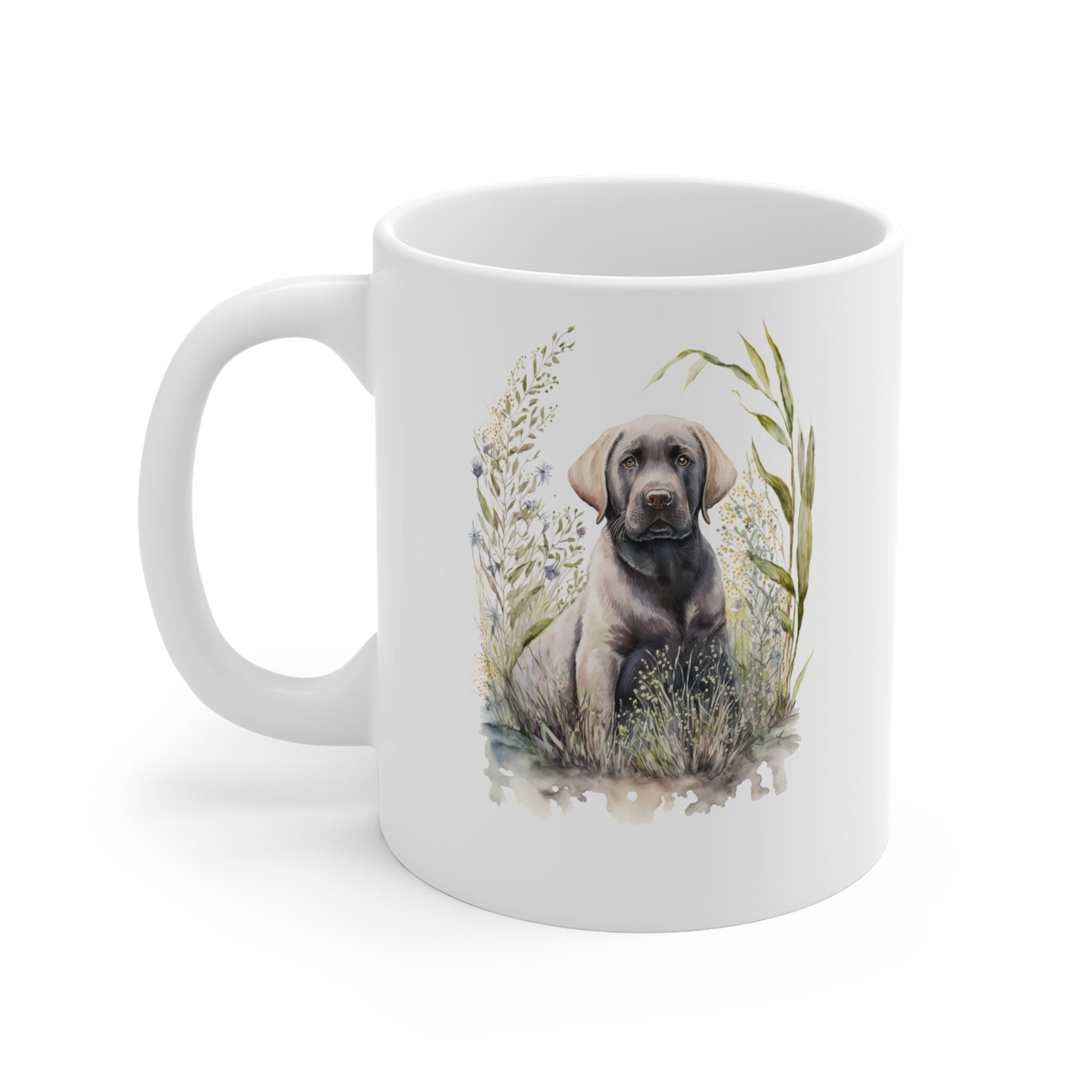 Personalized Chocolate Labrador Coffee Mug