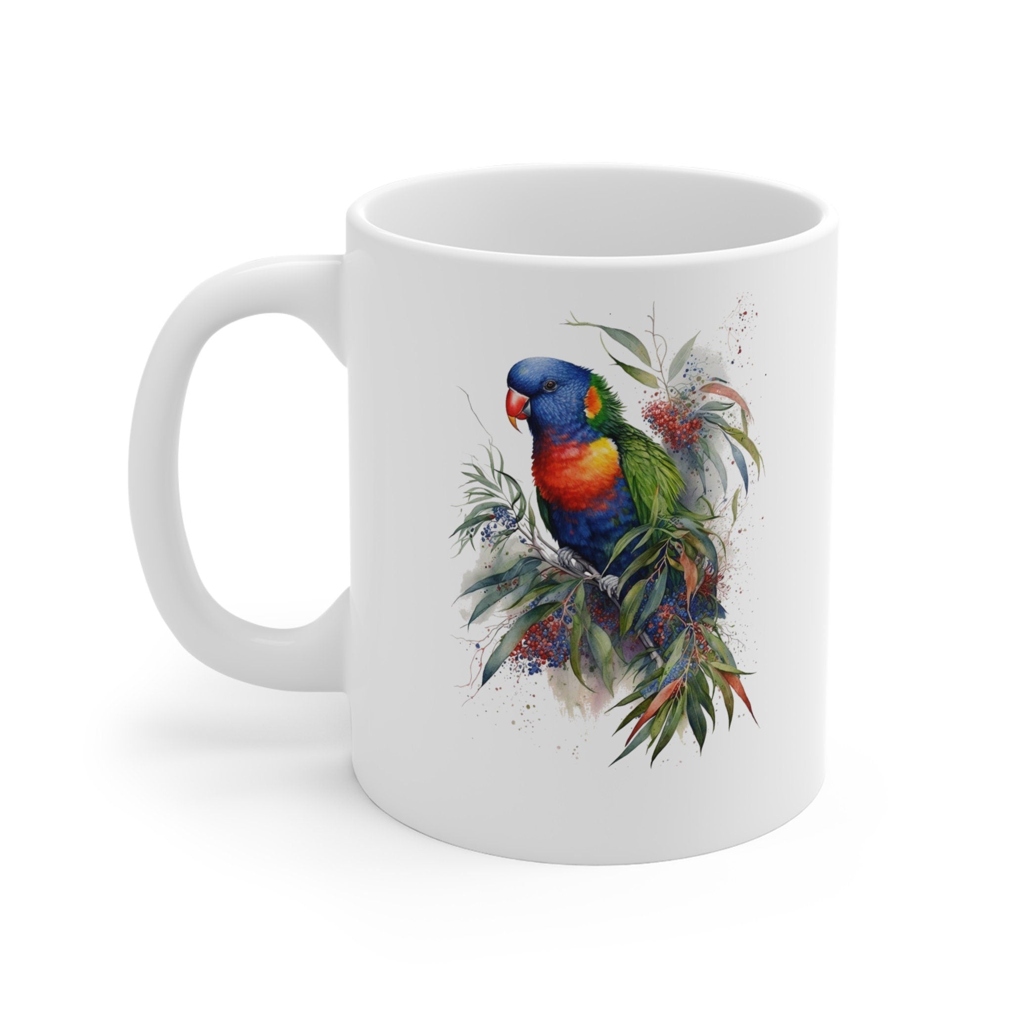 Personalized Lorikeet Parrot Coffee Mug