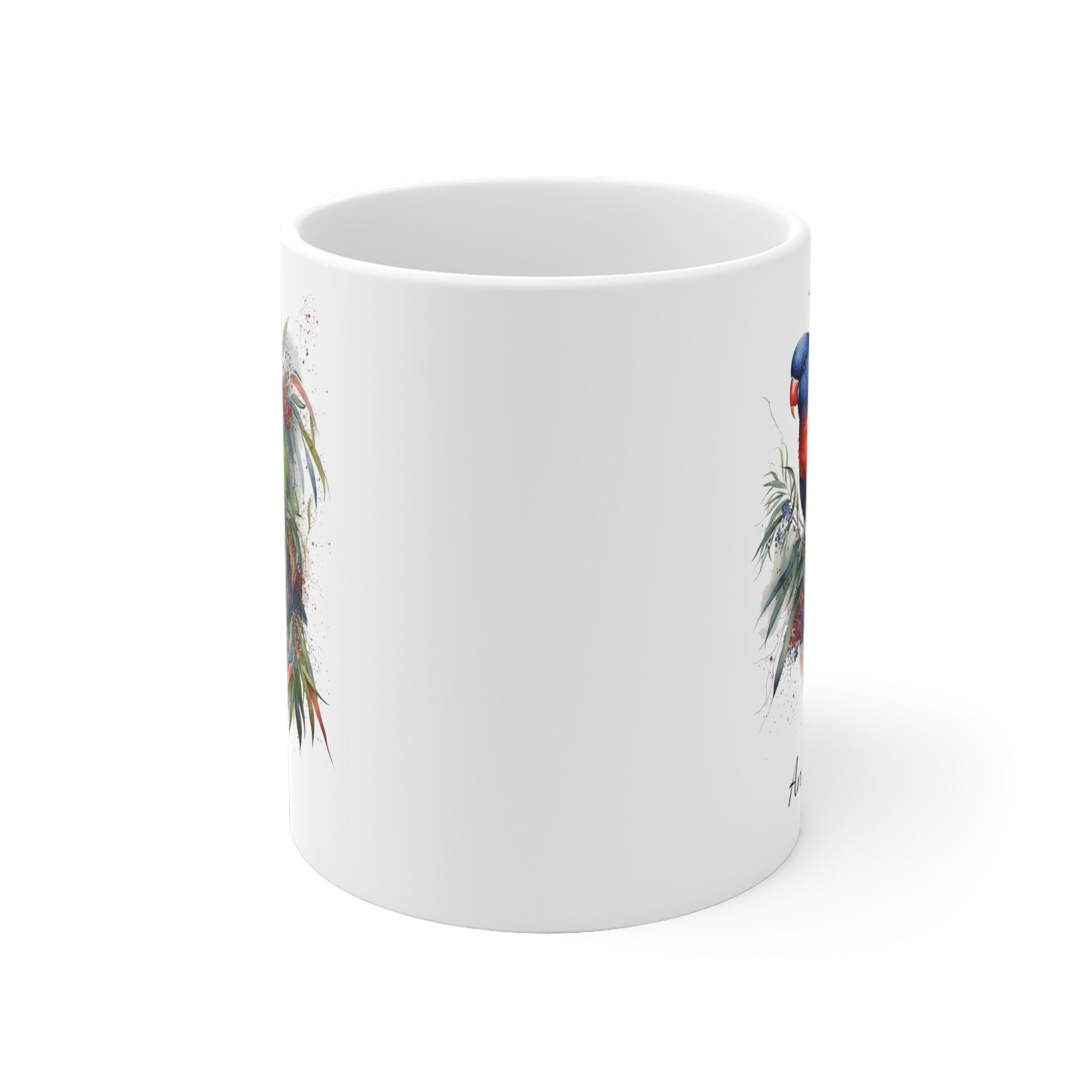 Personalized Lorikeet Parrot Coffee Mug