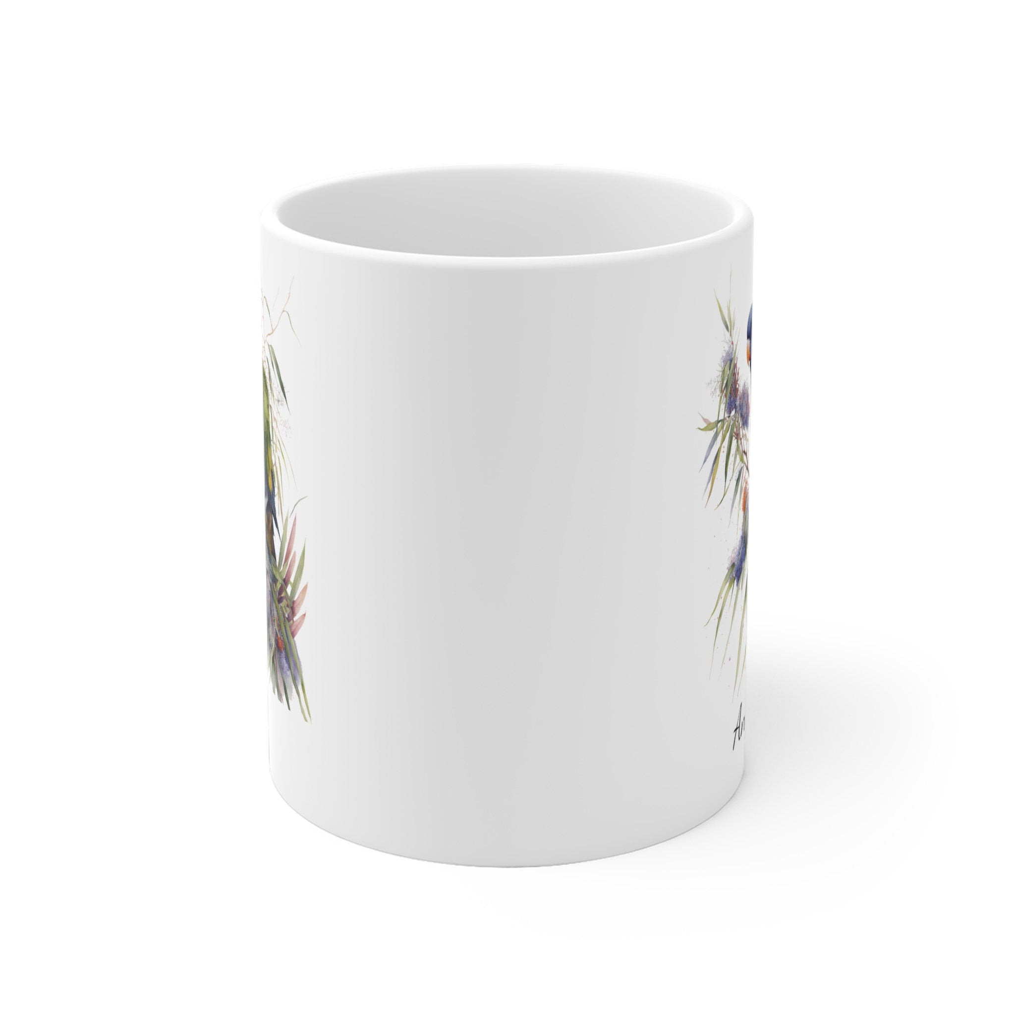 Personalized Lorikeet Parrot Coffee Mug