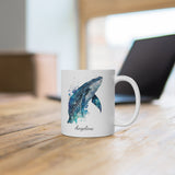 Personalized Humpback Whale Coffee Mug