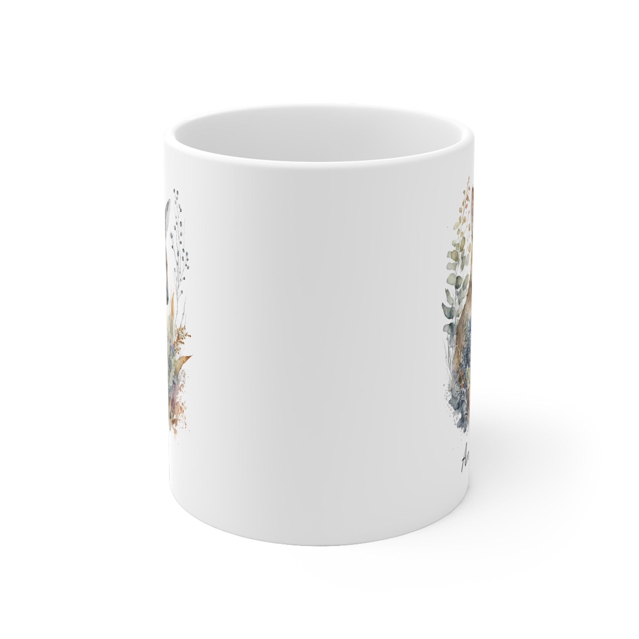 Personalized Wallaby Coffee Mug