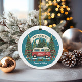 Personalized RV Van, Camping & Adventure Ornament