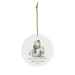 Personalized Big Brother Little Brother Polar Bear Ornament
