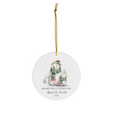 Personalized Big Brother Little Brother Polar Bear Ornament