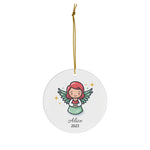 Personalized Christmas Angel Ornament