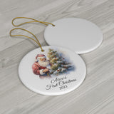 Personalized Nordic Santa Claus Ornamen